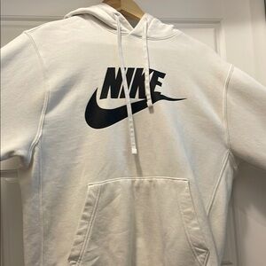 Nike Lightweight White and Black Shirt Jacket